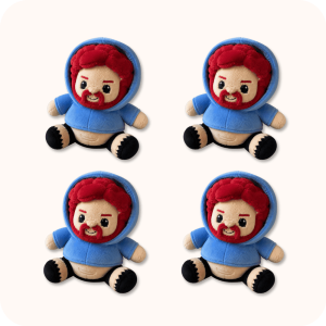 CaseOh Plushie 4PCS